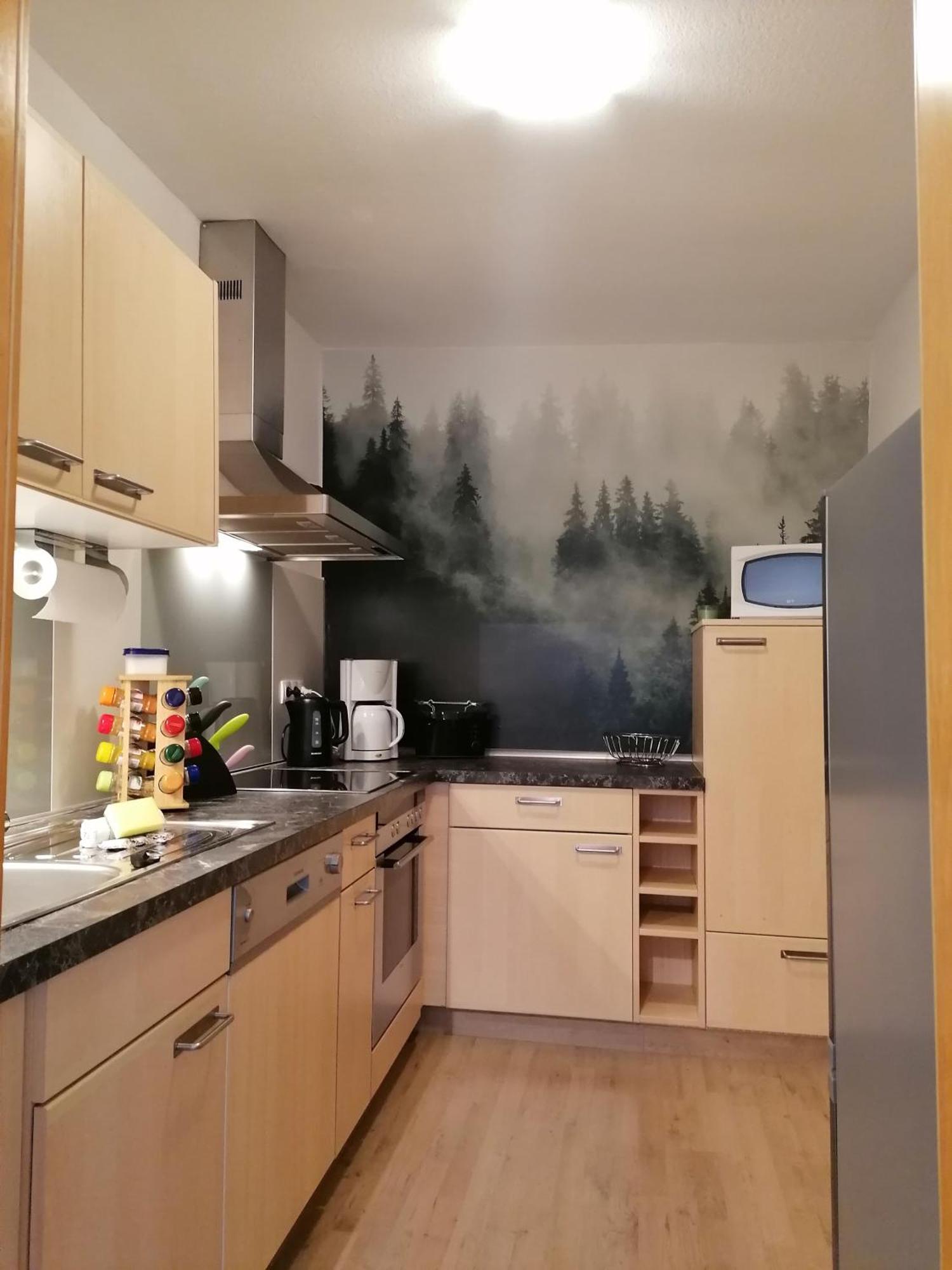 Ferienwohnung Am Reinhardswald -Buchenzweig- Trendelburg ภายนอก รูปภาพ